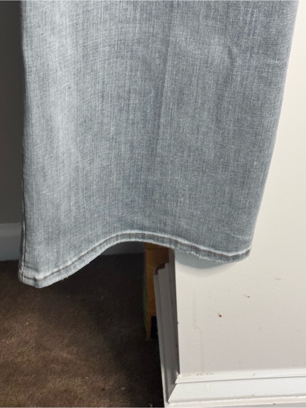 FRAME The High Rise Wide Jeans Size 29 NWT Temper Light Wash Wide Leg Denim - Picture 9 of 11